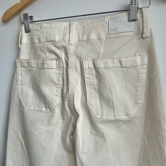 PAIGE - Brooklyn High-Rise Crop Wide-Leg Jeans - Picture 9 of 10